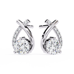 Load image into Gallery viewer, Drop Lab Diamond Drop Earrings | VVS–VS D-E-F Diamond Design
