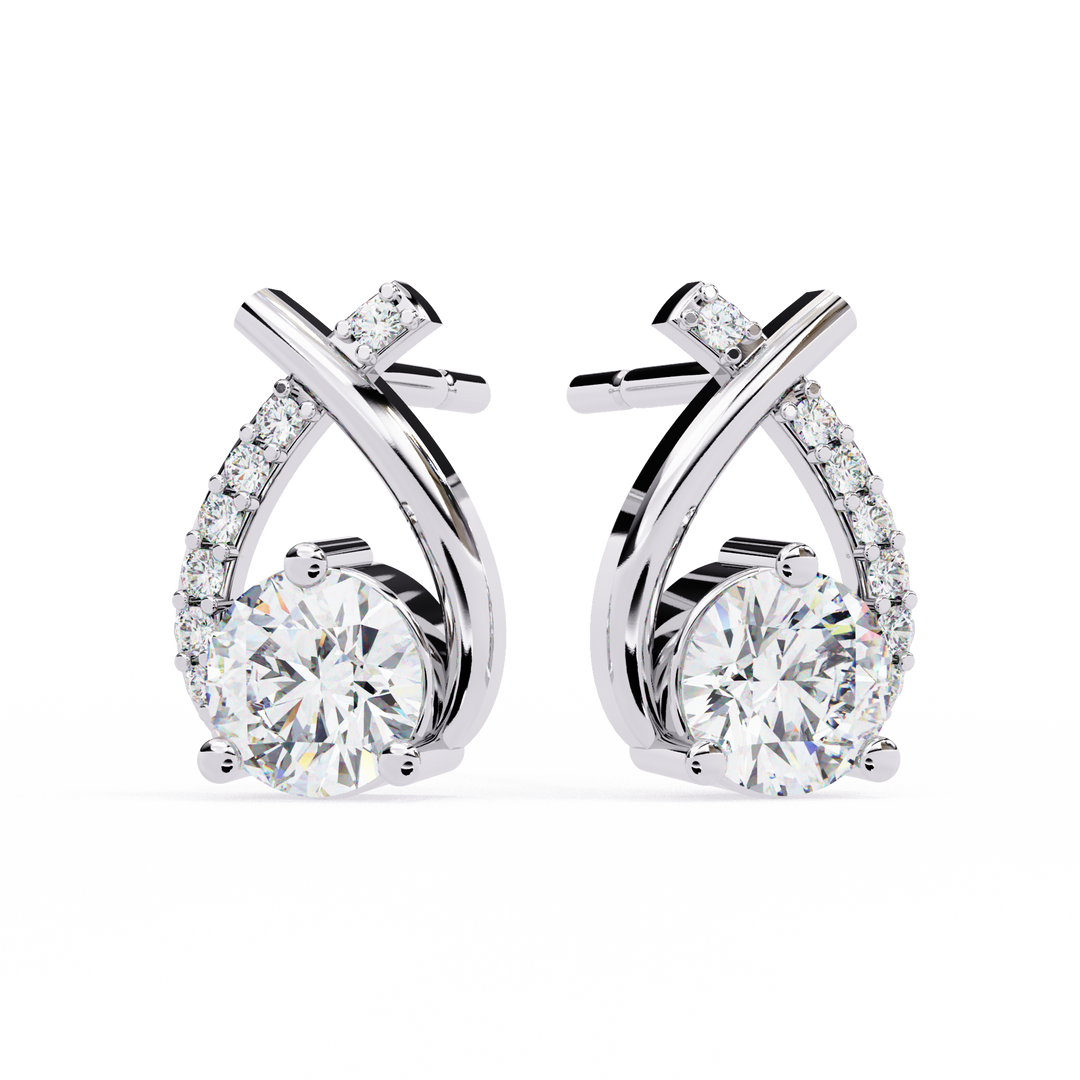 Drop Lab Diamond Drop Earrings | VVS–VS D-E-F Diamond Design