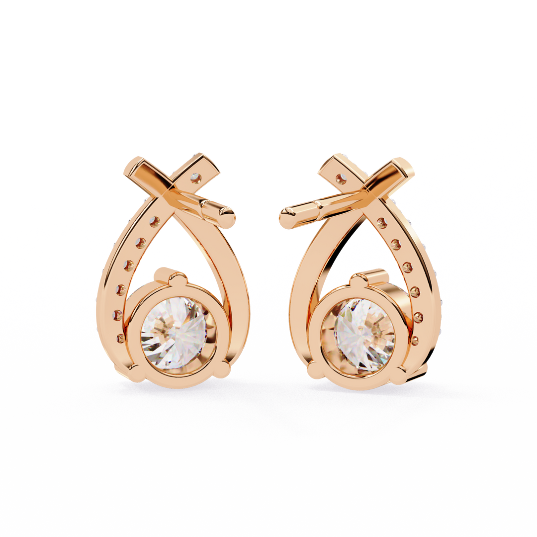 Drop Lab Diamond Drop Earrings | VVS–VS D-E-F Diamond Design
