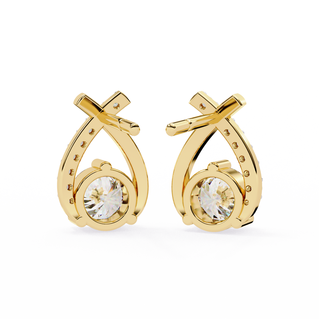 Drop Lab Diamond Drop Earrings | VVS–VS D-E-F Diamond Design