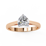 Load image into Gallery viewer, Heart Solitaire Ring