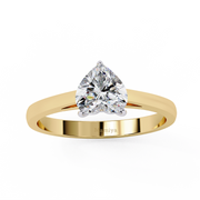 Heart Solitaire Ring