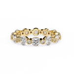 Load image into Gallery viewer, 💎 Full Eternity Lab-Grown Diamond Ring – 2.65ct | 18K Gold
