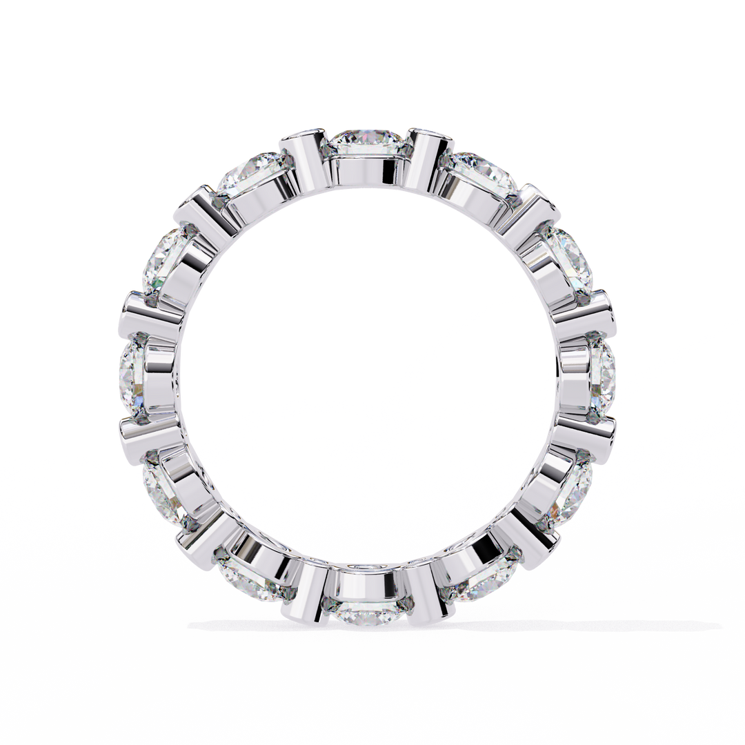 💎 Full Eternity Lab-Grown Diamond Ring – 2.65ct | 18K Gold