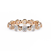 💎 Full Eternity Lab-Grown Diamond Ring – 2.65ct | 18K Gold