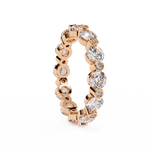Load image into Gallery viewer, 💎 Full Eternity Lab-Grown Diamond Ring – 2.65ct | 18K Gold