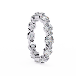 Load image into Gallery viewer, 💎 Full Eternity Lab-Grown Diamond Ring – 2.65ct | 18K Gold
