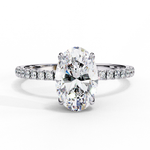 Load image into Gallery viewer, ✨ The Royale Élise — 2.00CT Oval Lab Grown Diamond Ring in 18K Gold