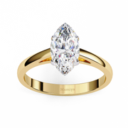 Marquise Solitaire Engagement Ring