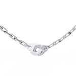 Load image into Gallery viewer, 18K Gold Lab Diamond Handcuff Necklace | Modern Luxury Jewelry