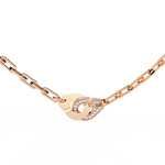Load image into Gallery viewer, 18K Gold Lab Diamond Handcuff Necklace | Modern Luxury Jewelry