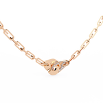 Load image into Gallery viewer, 18K Gold Lab Diamond Handcuff Necklace | Modern Luxury Jewelry
