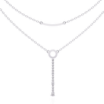Load image into Gallery viewer, 18K Gold Lab Diamond Necklace | Elegant Fine Jewelry
