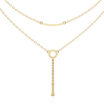 Load image into Gallery viewer, 18K Gold Lab Diamond Necklace | Elegant Fine Jewelry