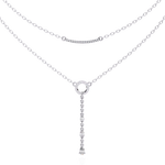 Load image into Gallery viewer, 18K Gold Lab Diamond Necklace | Elegant Fine Jewelry
