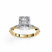 Radiant Cut Diamond Engagement Ring