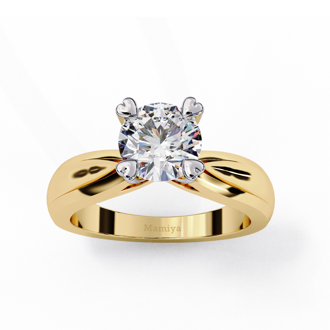 Round Brilliant Cut Diamond Engagement Ring