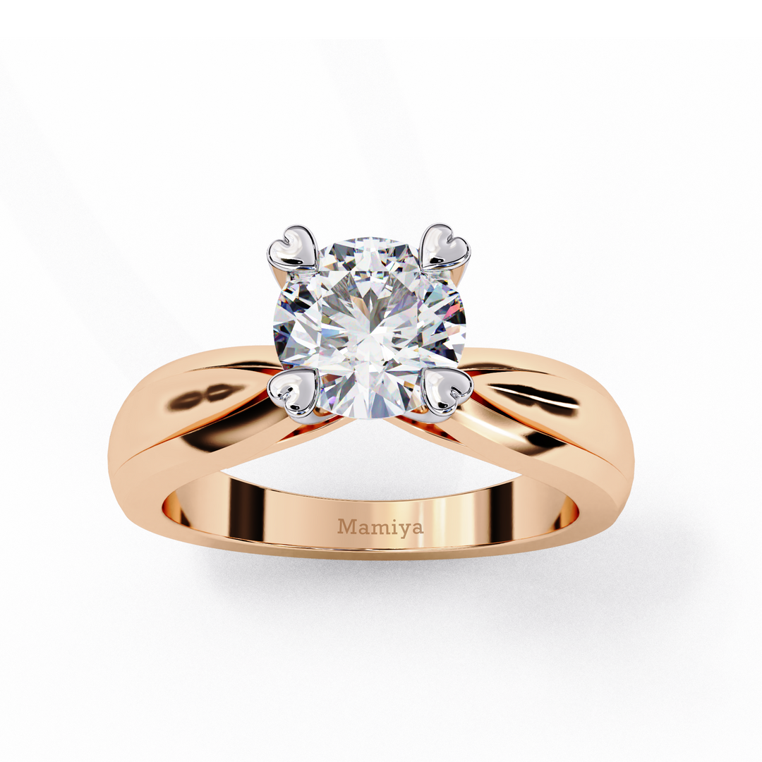 Round Brilliant Cut Diamond Engagement Ring