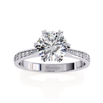 Load image into Gallery viewer, Round Engagement Ring