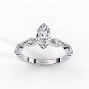 marquise diamond engagement ring