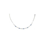 Load image into Gallery viewer, Blue Intervention Diamond Necklace (or1105)