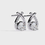 Load and play video in Gallery viewer, Drop Lab Diamond Drop Earrings | VVS–VS D-E-F Diamond Design