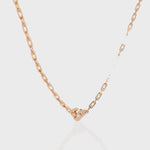 Load and play video in Gallery viewer, 18K Gold Lab Diamond Handcuff Necklace | Modern Luxury Jewelry