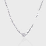 Load and play video in Gallery viewer, 18K Gold Lab Diamond Handcuff Necklace | Modern Luxury Jewelry