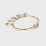 Load and play video in Gallery viewer, Lab Diamond Charms Bracelet – Symbols of Love, Life &amp; Endless Possibilities