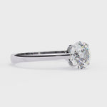 Load and play video in Gallery viewer, Round Brilliant Cut Solitaire Ring
