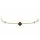 18k Enamel Diamond Bracelet 