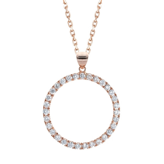 Diamond Circle of Life Pendant