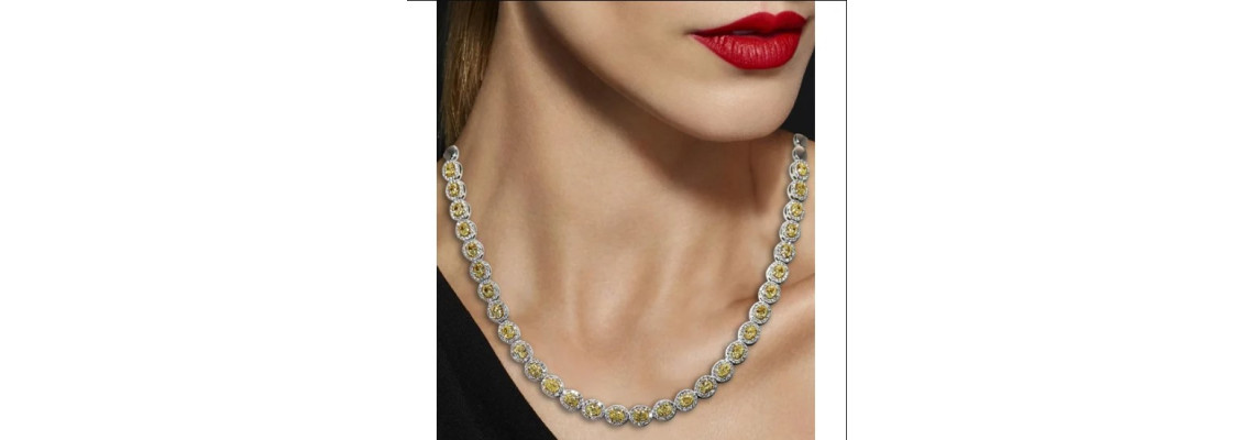 Elegance Personified: The Timeless Beauty of Certified Diamond Necklace Sets in Dubai