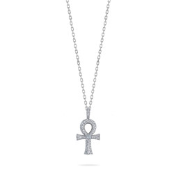 Diamond Ankh Egyptian Cross Pendant Diamond Ankh Egyptian Cross Pendant
