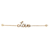 18k Love Diamond Bracelet 