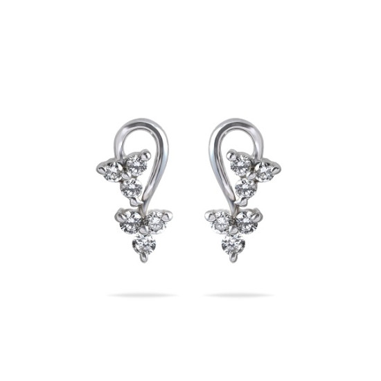  Attractive tiny dangling style diamond earring