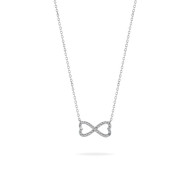 Infinity Diamond Necklace 