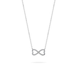 Infinity Diamond Necklace 