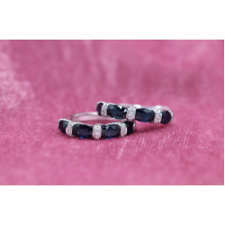 Oval Sapphire Earrings Oval Sapphire Earrings