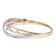 Twisted Double line Bangle