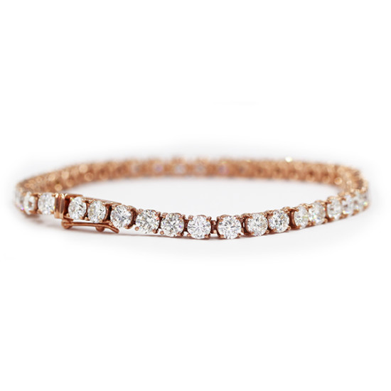 Rose Gold Tennis Bracelet