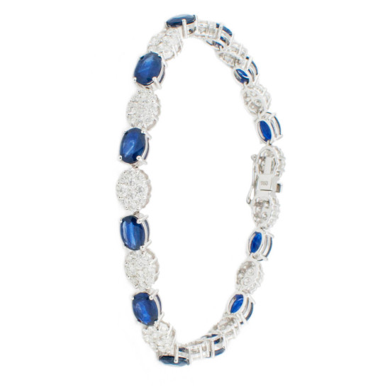 BLUE SONIC DIAMOND BRACELET-B12587