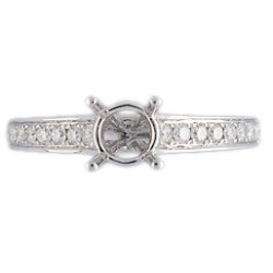 18 carats ring setting (B14207) 18 carats ring setting (B14207)