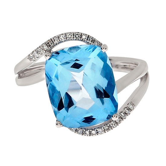 Blue Topaz Ring