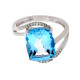 Blue Topaz Ring