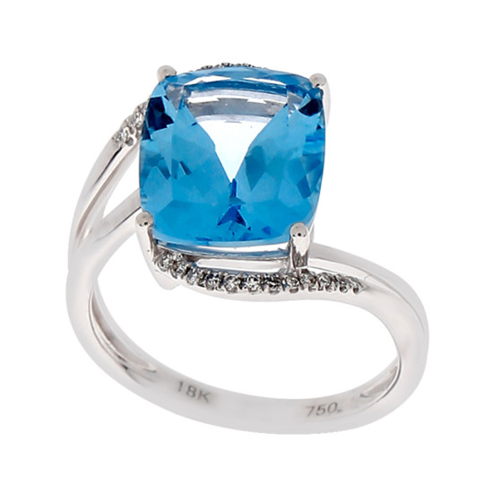 Blue Topaz Ring