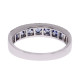 Diamond with Sapphire Ring