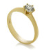 6 Prongs single Diamond Ring 