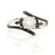 Shine of Black Diamond Ring - B04796