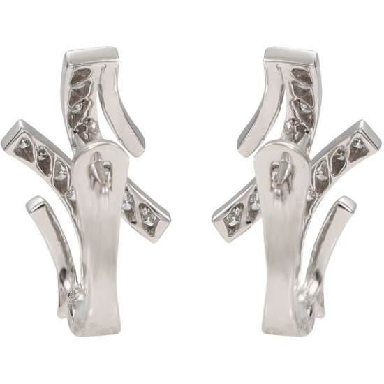 Conjunction Diamond Earrings